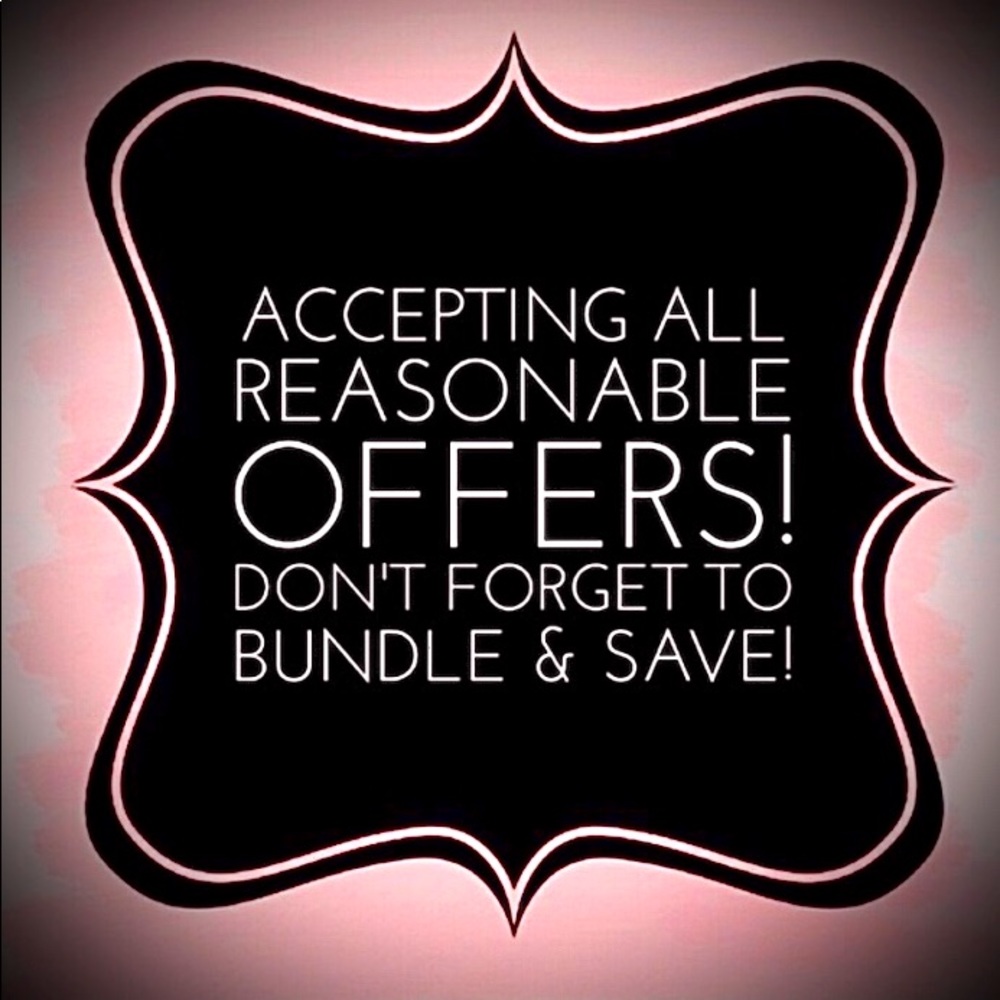 Reasonable Offers Accepted